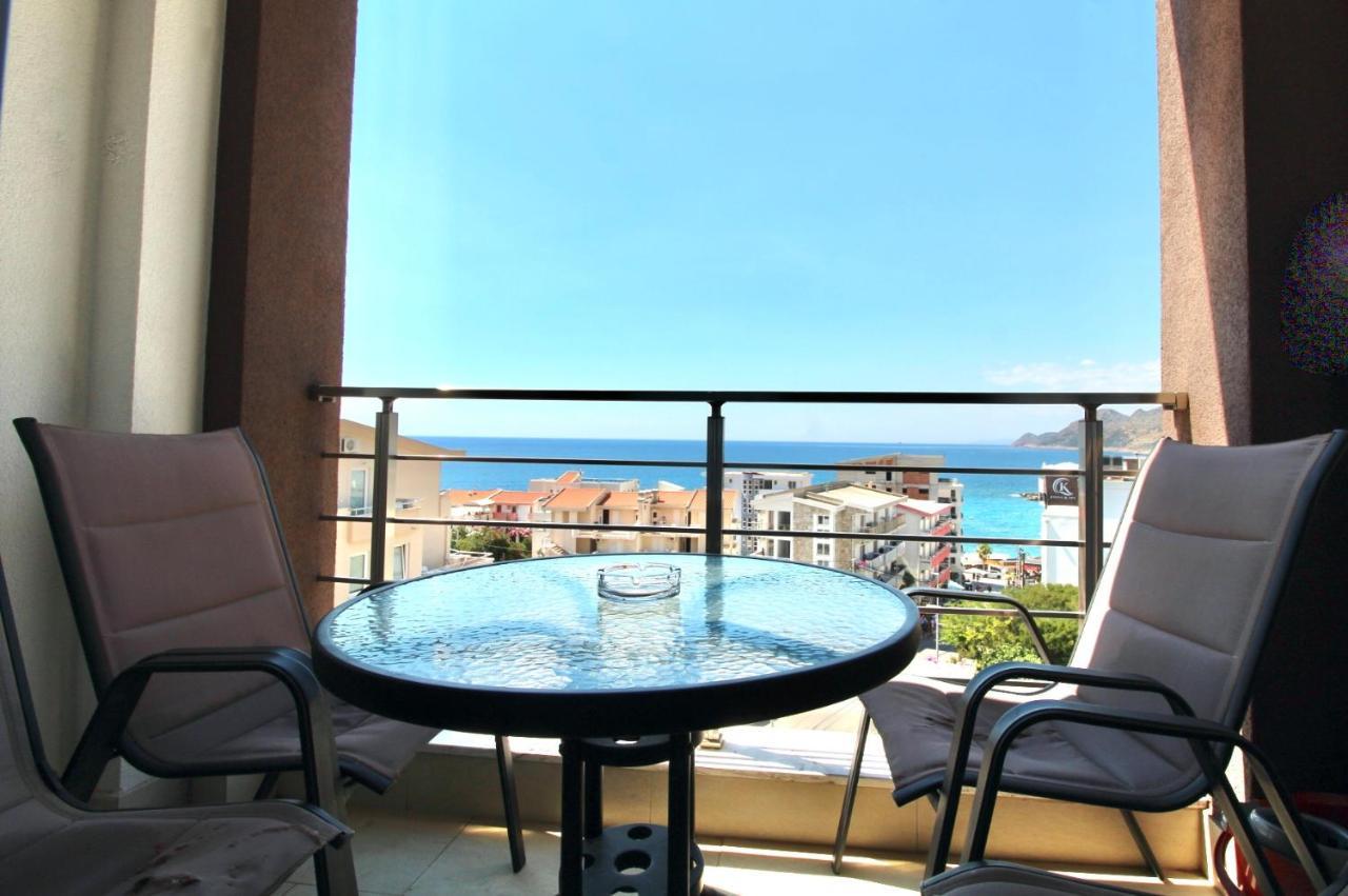 1Bd Sea View Apts Veliki Pjesak "Hajrudin" Dobra Voda Exteriér fotografie